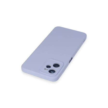 STR STORE Realme C35 Kılıf Nano içi Kadife Silikon - Lila GBZS