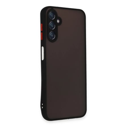 STR STORE Samsung Galaxy A14 4G Kılıf Montreal Silikon Kapak - Siyah GBZS