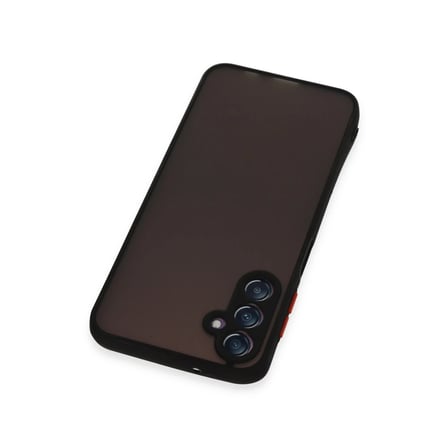 STR STORE Samsung Galaxy A14 4G Kılıf Montreal Silikon Kapak - Siyah GBZS