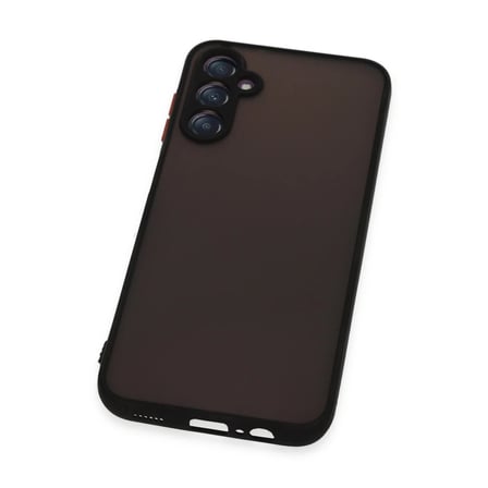 STR STORE Samsung Galaxy A14 4G Kılıf Montreal Silikon Kapak - Siyah GBZS