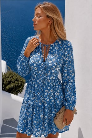 STR STORE Kadın Elbise Mini Krep Kumaş · Renk: Çok Renkli · Beden: M GBZS