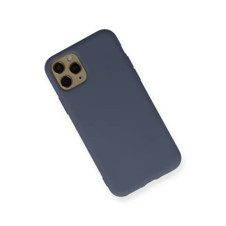 STR STORE iPhone 11 Pro Kılıf Nano içi Kadife Silikon - Gri GBZS