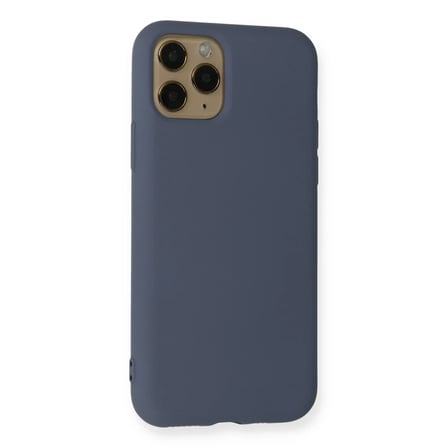 STR STORE iPhone 11 Pro Kılıf Nano içi Kadife Silikon - Gri GBZS