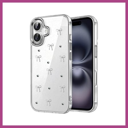 STR STORE iPhone 16 Plus Fiyonk Desenli Kapak - Desen 5 GBZS