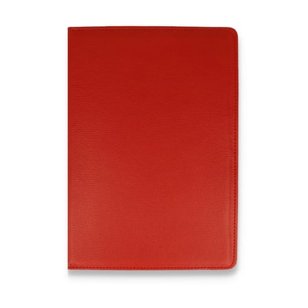 STR STORE Huawei MatePad SE Kılıf 360 Tablet Deri Kılıf - Kırmızı GBZS