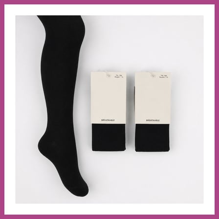 STR STORE Kız Külotlu Çorap 300423 Siyah adet fiyatıdır · Renk: Siyah · Beden: 11-12 Yaş GBZS