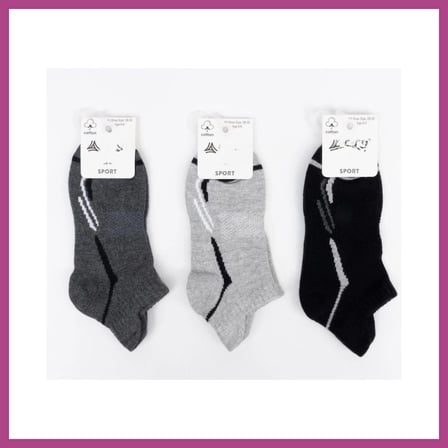 STR STORE Erkek Patik Çorap 200570 (tek adet fiyatıdır) · Renk: Asorti · Beden: 5-6 Yaş GBZS