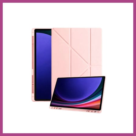 Str Store Samsung Galaxy X930 Tab S11 Ultra 14 6 Kalemlikli Mars Tablet Kilifi Rose Gold Gbzs