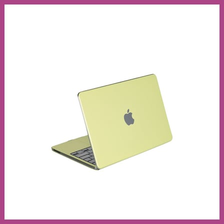 STR STORE MacBook Neo Şeffaf Macbook Kapak - Yeşil GBZS