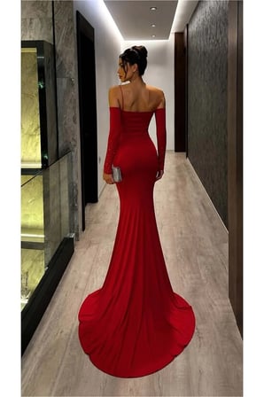 STR STORE Tek Elbise Omuz Taş Abiye Detaylı · Renk: Saks · Beden: S GBZS