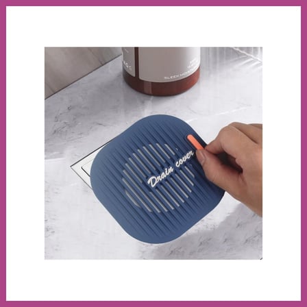 STR STORE Süzgeçli Lavabo Gider Koruyucu Mat Gri GBZS