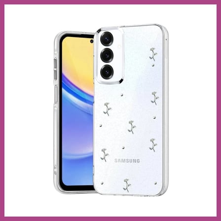 STR STORE Samsung Galaxy A16 5G Uyumlu Fiyonk Desenli Kapak - Desen 4 GBZS