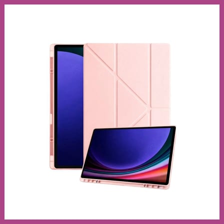 STR STORE Galaxy X730 Tab S11 Kalemlikli Mars Tablet Kılıfı - Rose Gold GBZS