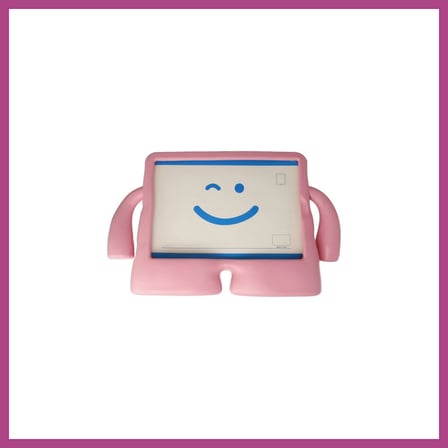 STR STORE iPad Mini 6 Karakter Tablet Silikon - Açık Pembe GBZS