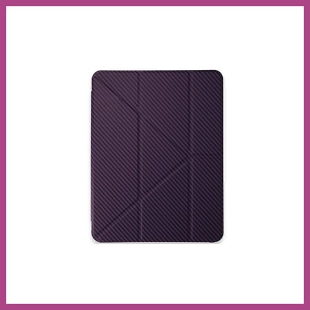 STR STORE iPad Pro 11 (2024) Kılıf Color Karbon Tablet Kılıfı - Derin Mor GBZS