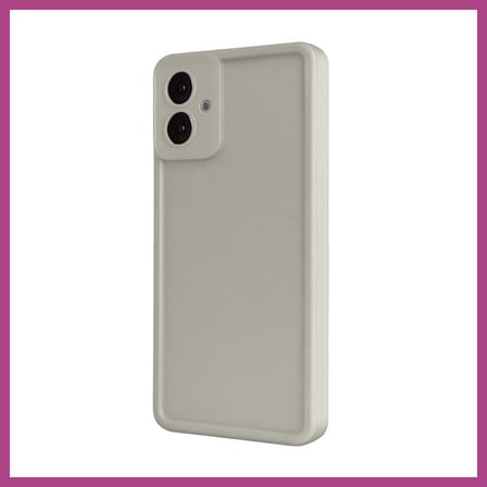 STR STORE Samsung Galaxy A07 4G Uyumlu Viera Silikon - Krem GBZS