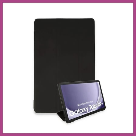 STR STORE Samsung Galaxy Tab A9 Plus Kılıf Tablet Smart Kılıf - Siyah GBZS