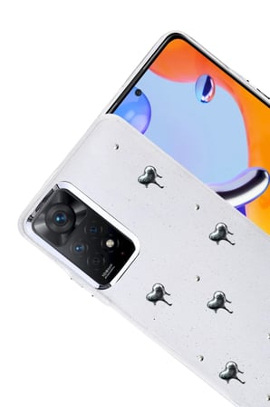 STR STORE Redmi Note 11 Pro Uyumlu Fiyonk Desenli Kapak - Desen 1 GBZS