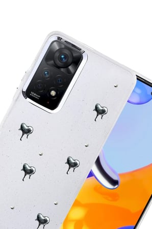 STR STORE Redmi Note 11 Pro Uyumlu Fiyonk Desenli Kapak - Desen 1 GBZS