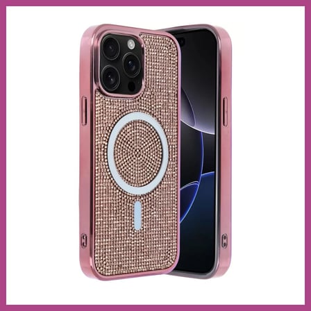 STR STORE Joko iPhone 15 Pro Max Uyumlu Helen Magsafe Kapak - Pembe GBZS