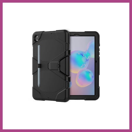 STR STORE Samsung Galaxy T500 Tab A7 10.4 Kılıf Griffin Tablet Kapak - Siyah GBZS
