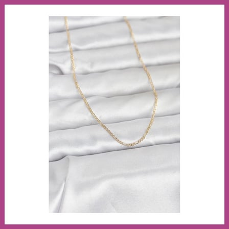 STR STORE CM 14K Gold Renk 60 cm Zincirli Kadın Kolye GBZS