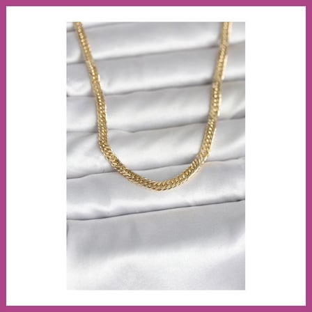 STR STORE CM 14K Gold Renk Zincir Model 45 cm Kadın Kolye GBZS