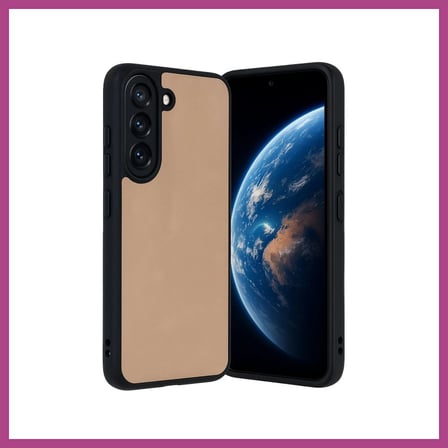 STR STORE Samsung Galaxy A36 Uyumlu Kılıf Aras Deri Kapak - Pudra GBZS