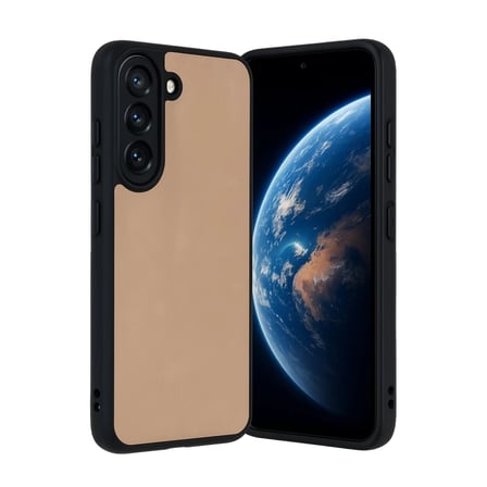 STR STORE Samsung Galaxy A36 Uyumlu Kılıf Aras Deri Kapak - Pudra GBZS