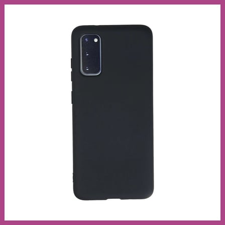 STR STORE Samsung Galaxy S20 Uyumlu Kılıf Nano içi Kadife Silikon - Lacivert GBZS
