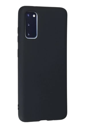 STR STORE Samsung Galaxy S20 Uyumlu Kılıf Nano içi Kadife Silikon - Lacivert GBZS
