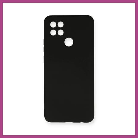 STR STORE A15 Uyumlu Kılıf Nano içi Kadife Silikon - Siyah GBZS