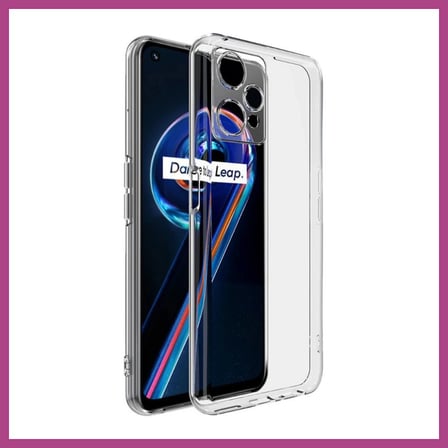 Str Store Realme 9 Pro 5G Uyumlu Kılıf Lüx Şeffaf Silikon Gbzs