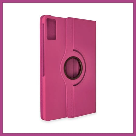 STR STORE Pad 6 Kılıf 360 Tablet Deri Kılıf - Pembe GBZS