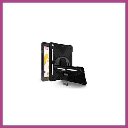 STR STORE iPad Air 11 (2024) Kılıf Amazing Tablet Kapak - Siyah GBZS