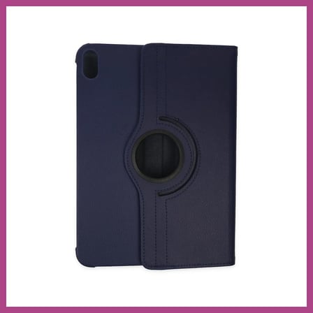 STR STORE iPad 2025 10.9 10.Nesil (A16) Kılıf 360 Tablet Deri Kılıf - Lacivert GBZS