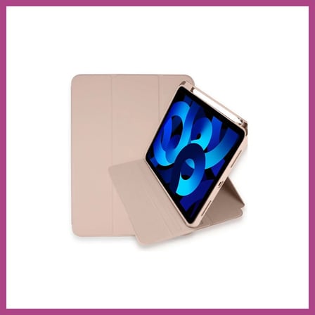 STR STORE iPad Pro 11 (2021) Kılıf Starling 360 Kalemlikli Tablet Kılıf - Rose Gold GBZS
