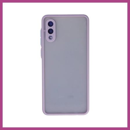 STR STORE Samsung Galaxy A02 Uyumlu Kılıf Montreal Silikon Kapak - Mor GBZS