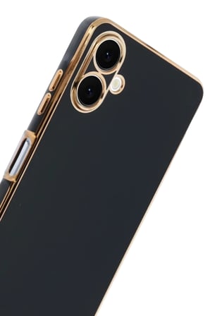 STR STORE Samsung Galaxy A07 4G Uyumlu Volet Silikon - Siyah GBZS