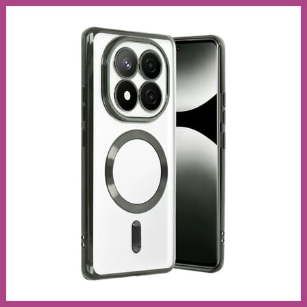 Str Store Redmi Note 15 4G Uyumlu Kross Magneticsafe Kapak - Koyu Yeşil Gbzs