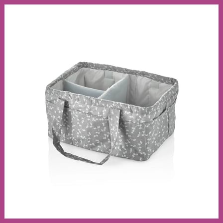 STR STORE Katlamalı Anne & Bebek Organizer 795 Gri Çiçek · Renk: Gri Çiçek GBZS