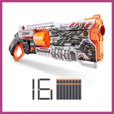 STR STORE X-Shot Skins Lock Blaster 16 Dartlı GBZS
