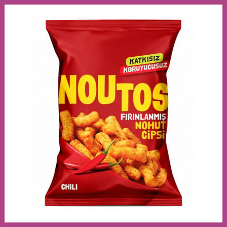 STR STORE Fırın Nohut Cipsi 55 Gr Chili · Renk: Chili GBZS
