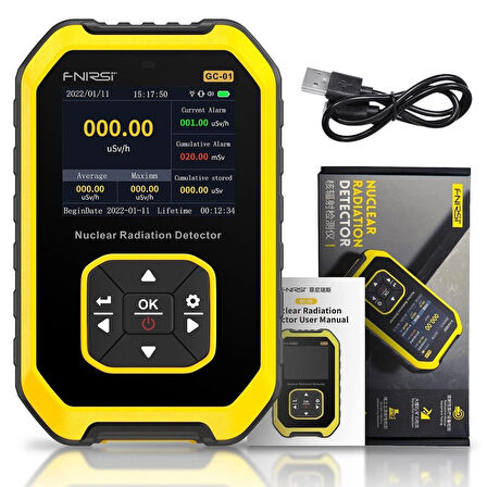 Fnirsi GC-01 Nükleer Radyasyon Test Cihazı Dedektörü