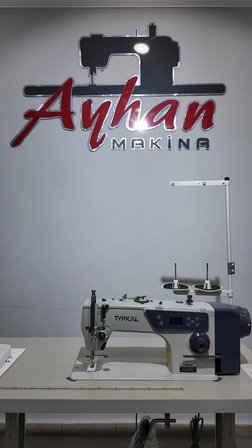 TYPICAL GC 6158-MD2 YARIM OTOMATİK İPLİK KESMELİ DÜZ DİKİŞ MAKİNASI
