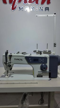 TYPICAL GC 6158-MD2 YARIM OTOMATİK İPLİK KESMELİ DÜZ DİKİŞ MAKİNASI