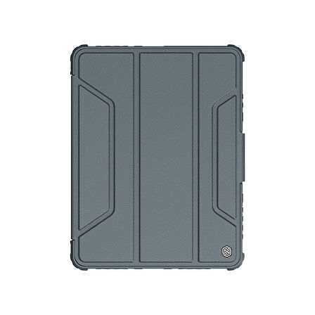 NİLLKİN Apple İpad Air 11inç 2024  Air 4/5.nesil 10.9  Kalemlikli Standlı DüşmeyeDayanıklı Kılıf