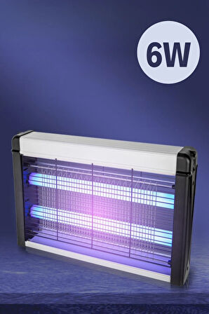 GüncelÇarşı 6W Taşınabilir Asılabilir Elektrikli Led UV Mor Işıklı Sinek Sivrisinek Öldürücü Kovucu Sineksavar