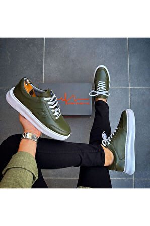 Hakiki Deri Günlük Erkek Ayakkabı Yeni Sezon Sneaker gç2302