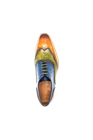 Mixed Color Pelitte Patina Dress Shoes